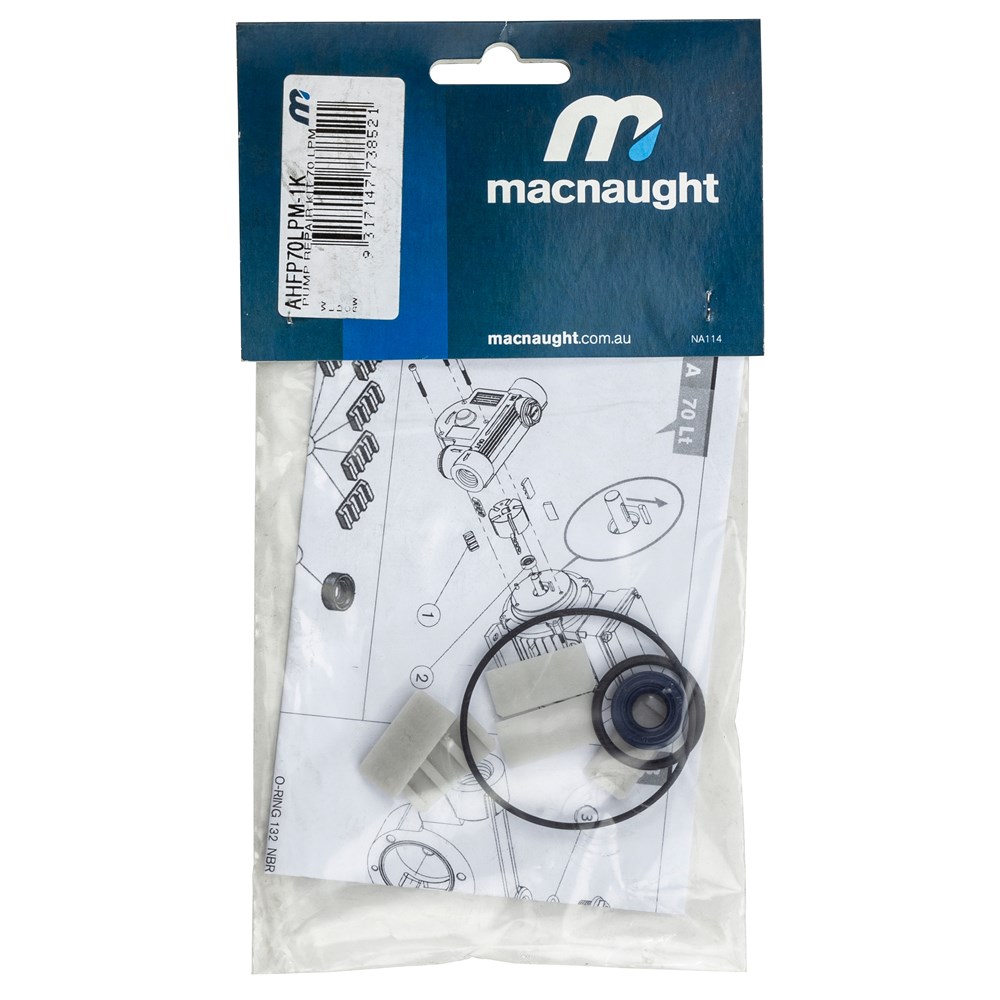 PUMP REPAIR KIT 70 LPM Macnaught Macnaught